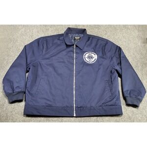 NBA Los Angeles Clippers Courtside Supply Embroidered Bomber Jacket Size XXXL